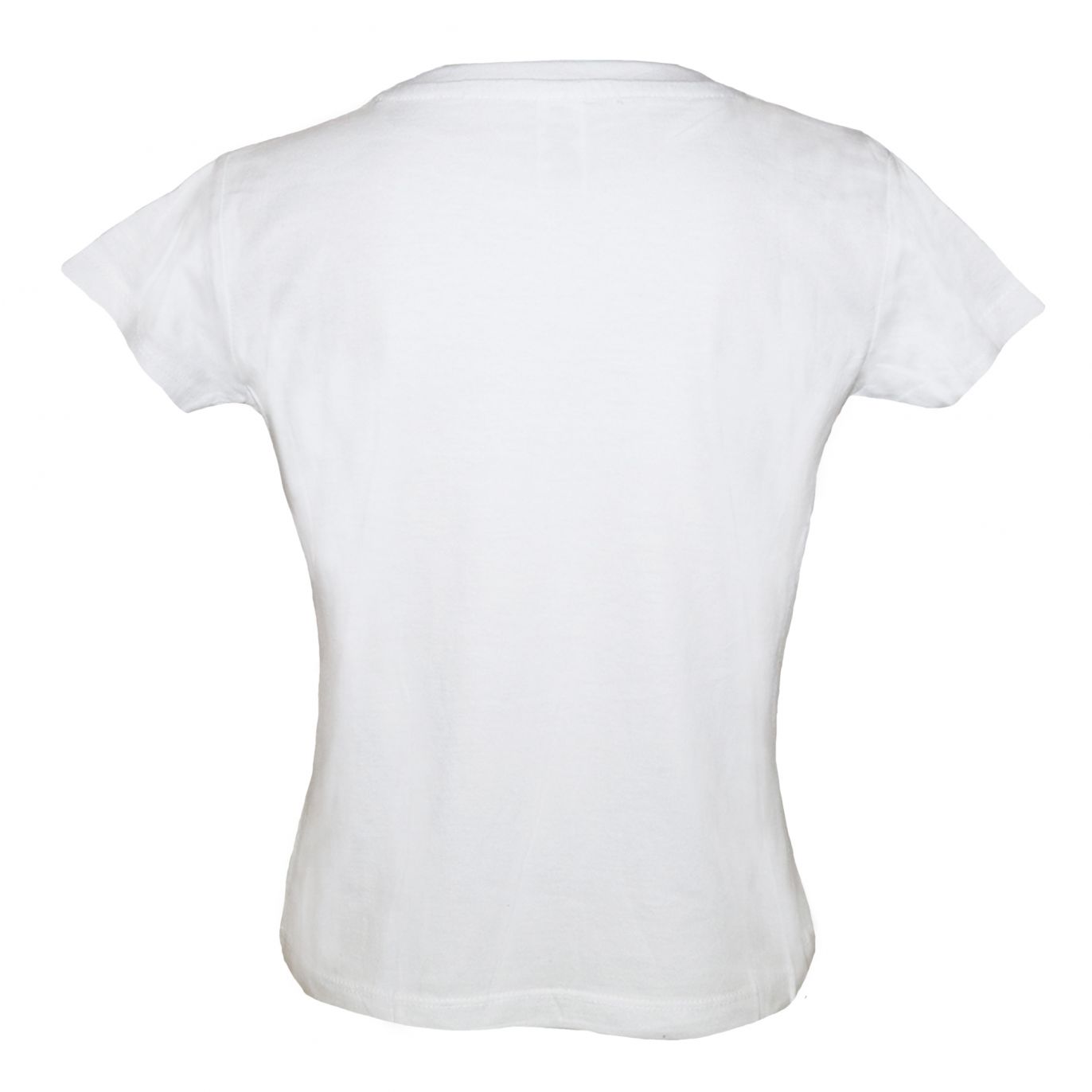 T shirt enfant BLANC Logo Paillettes